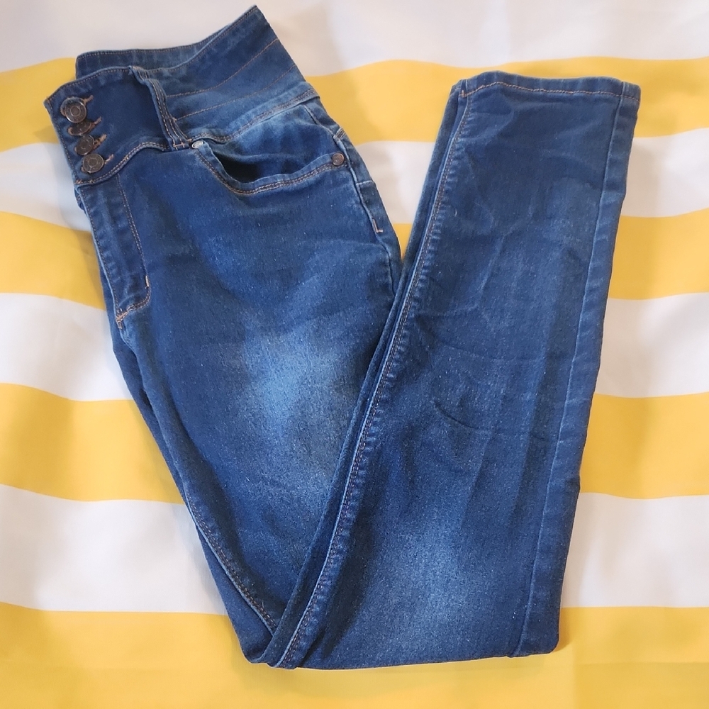BAMBOO High Rise Blue Women's Jeans